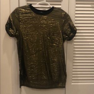 Urban outfitters gold top!